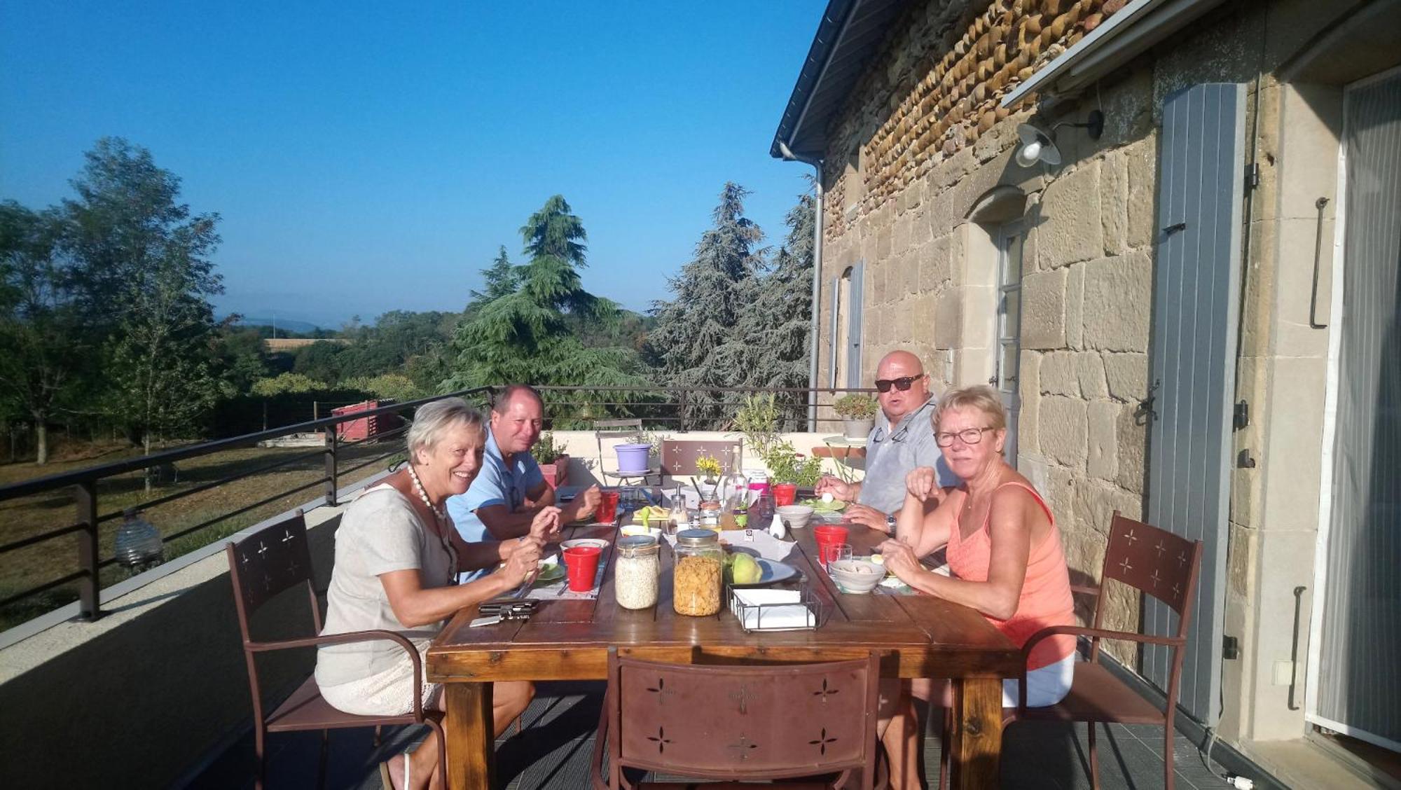 La Meridienne Des Collines La Motte-de-Galaure Zewnętrze zdjęcie