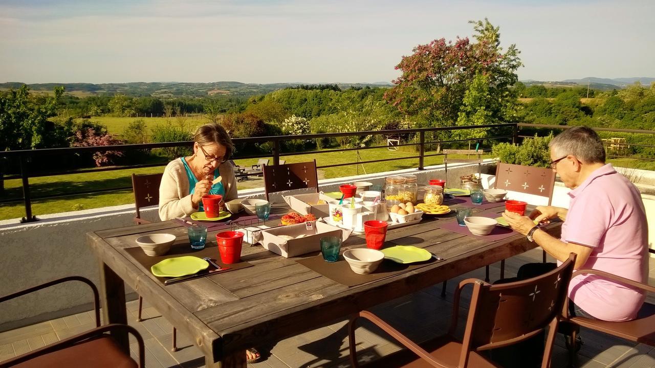 La Meridienne Des Collines La Motte-de-Galaure Zewnętrze zdjęcie